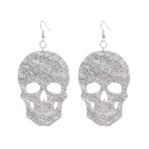 Mexican skull store earrings