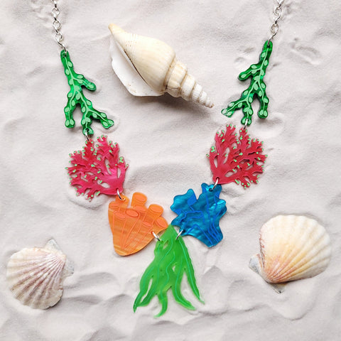 Seaweed Statement Necklace