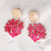 Coral Earrings