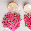 Coral Earrings