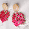 Coral Earrings