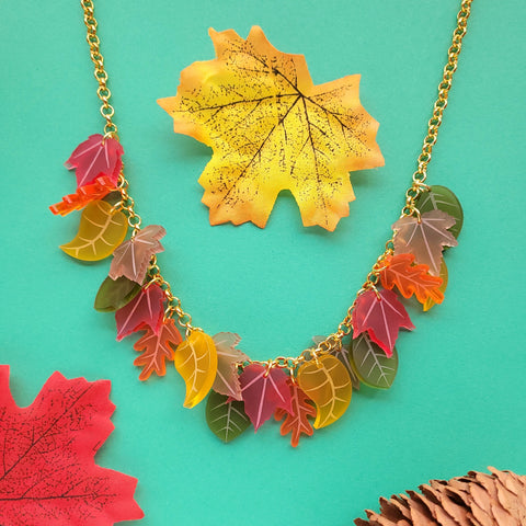 Autumn Leaves Necklace