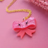 Valentine Bow Necklace